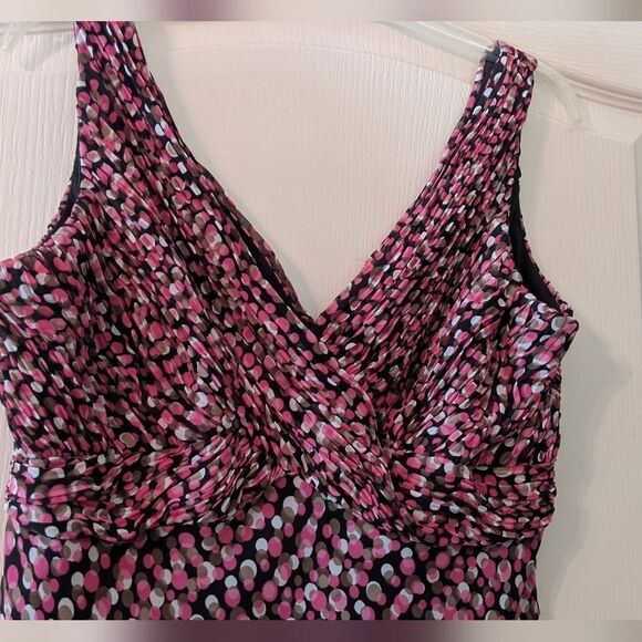 JONES NEW YORK Semi-formal Party Cruise Vacation Wedding  Flowy Dress 10 - Picture 3 of 6